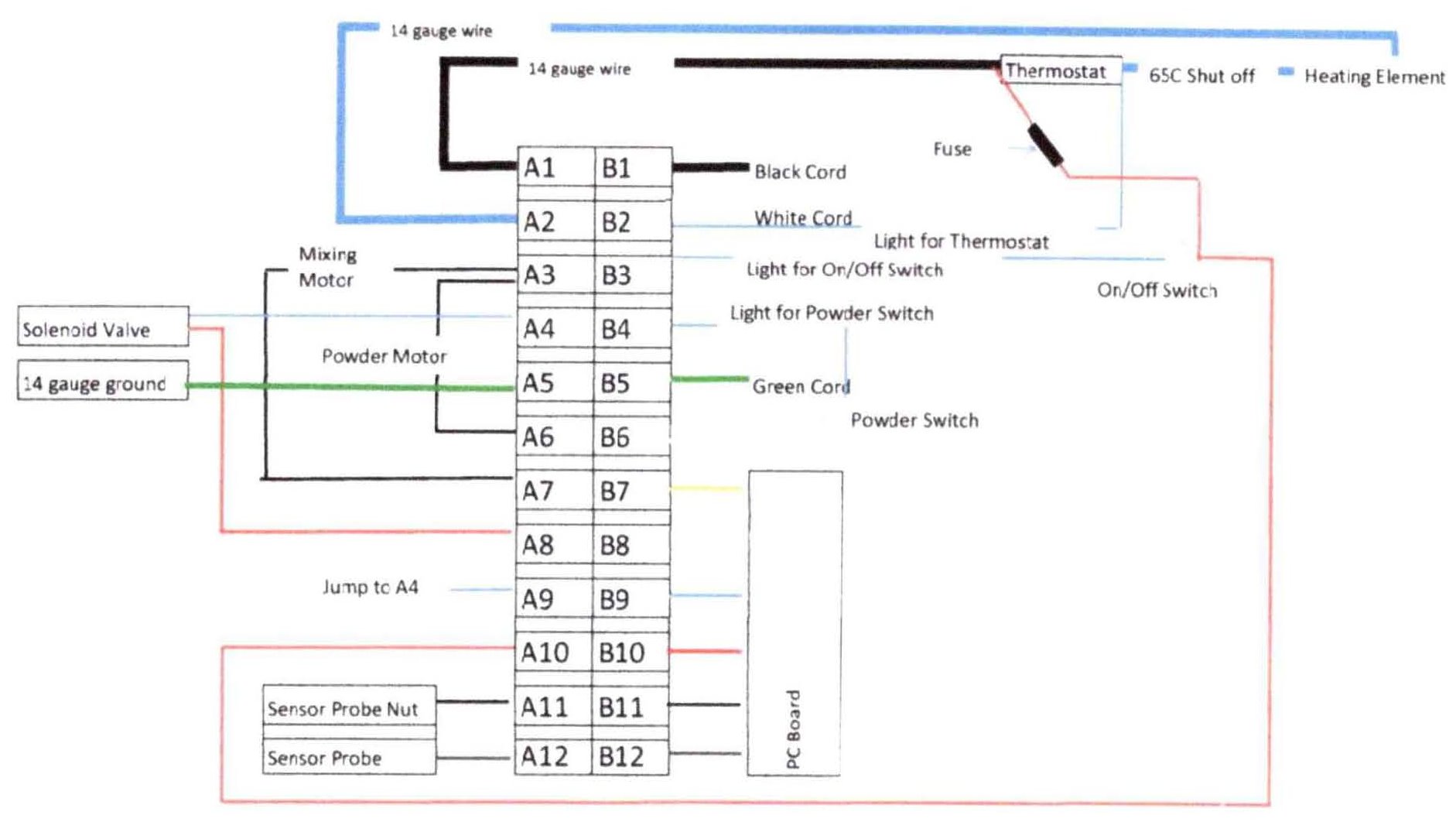 OVIS-40 Wiring Diagram